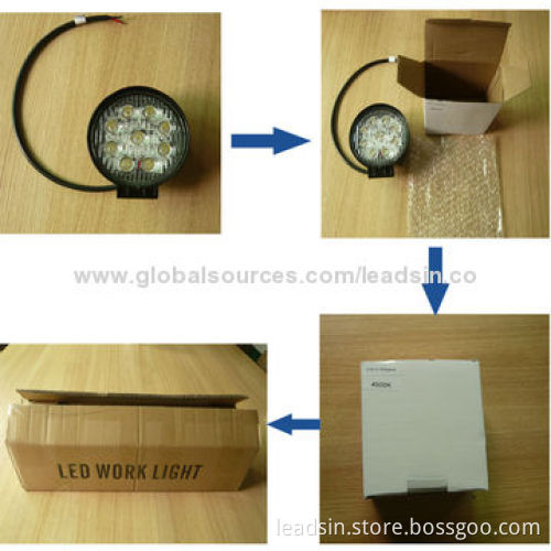 40W ATV Work Light with Cree Chip, 10 to 30V Available, Sized 114*170*83mm